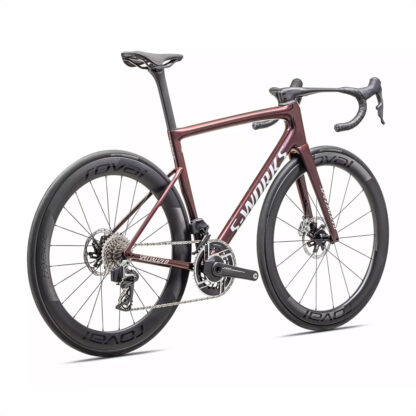 S-Works Tarmac SL8 - SRAM Red eTap AXS (Gloss Solidity/Red To Black Pearl/Metallic White Silver) - Image 3