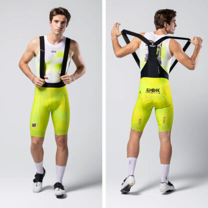 Calza Culotte Corto Gobik ABSOLUTE PRINT Hombre (Liquid Lime) - Image 3