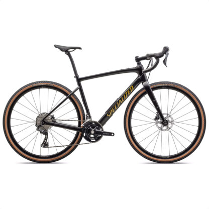 Specialized Diverge Comp Carbon (Gloss Obsidian/Harvest Gold Metallic)