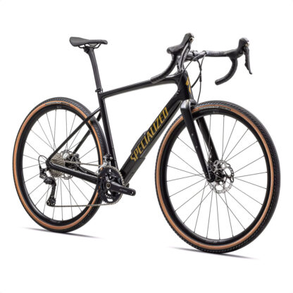 Specialized Diverge Comp Carbon (Gloss Obsidian/Harvest Gold Metallic) - Image 2