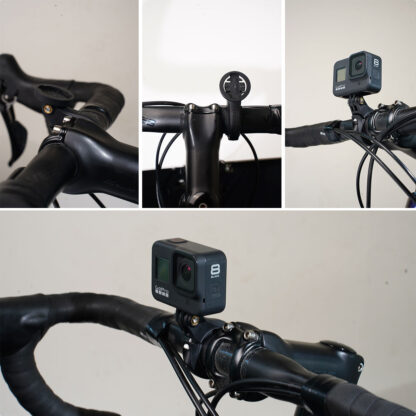 Soporte GPS Frontal iGPSport M83 Handlebar Mount (Black) - Image 3