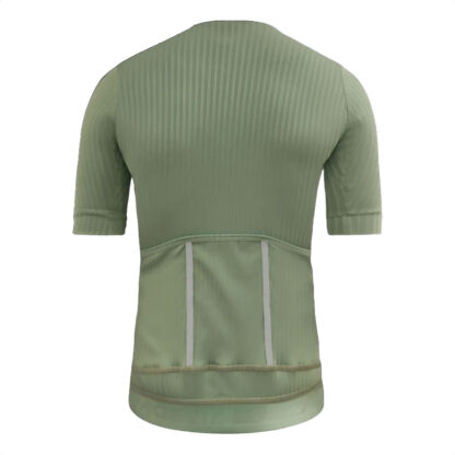 Jersey Manga Corta Magenta 8.7 Stripes (Verde) - Image 2