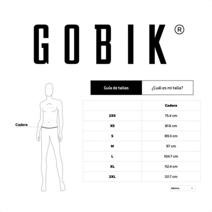 Calza Culotte Corto Gobik ULTRALITE 2.0 Hombre (Black) - Image 4
