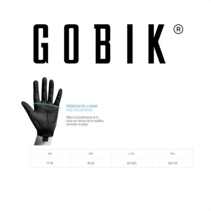 Guantes Dedos Cortos Gobik VIPER SOLID Unisex (Black) - Image 4