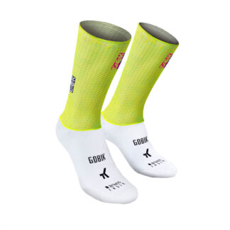 Medias Calcetines Aero Gobik VORTEX 2.0 Unisex (Liquid Lime)