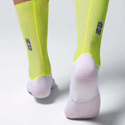 Medias Calcetines Aero Gobik VORTEX 2.0 Unisex (Liquid Lime) - Image 2
