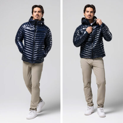Campera Chaqueta de Plumas Gobik DISCOVERY 2.0 Hombre (Ultrablue) - Image 3