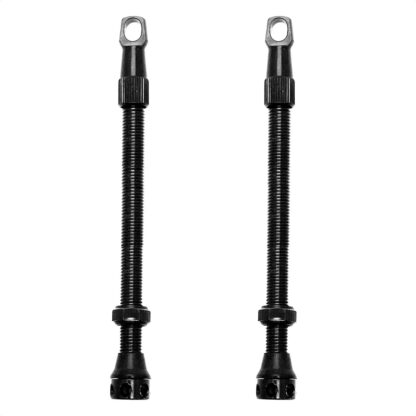 Válvulas Presta Tubeless Encore Premium 80mm (Negro)