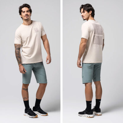 Remera Camiseta Gobik REST Hombre (Angora) - Image 3