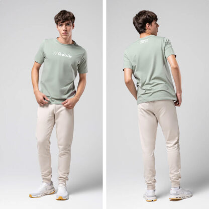 Remera Camiseta Gobik REST Hombre (Iceberg Green) - Image 3