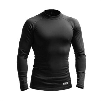 Camiseta Interior Térmica Manga Larga KLETA Unisex (Negra)