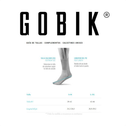 Medias Calcetines Gobik WINTER Merino Unisex (Coal) - Image 4