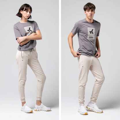 Remera Camiseta Gobik OVERLINES 2.0 Unisex (Pewter) - Image 3