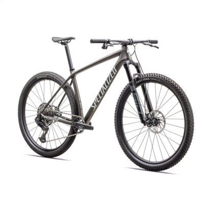 Specialized Epic Hardtail Comp (Satin Gunmetal/Metallic White Silver) - Image 2