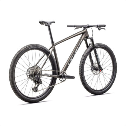 Specialized Epic Hardtail Comp (Satin Gunmetal/Metallic White Silver) - Image 3