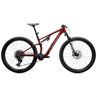 S-Works Epic 8 (Gloss Fiery Red Dry Impasto/Metallic White Silver)