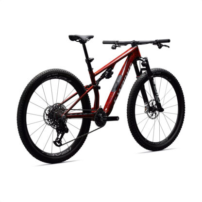 S-Works Epic 8 (Gloss Fiery Red Dry Impasto/Metallic White Silver) - Image 3