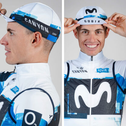 Gorra Ciclismo Gobik VINTAGE Unisex (Movistar Team 25) - Image 3