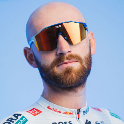 Lentes De Sol KOO Alibi Large Red Bull - BORA - Hansgrohe (Silver/Blue - Red Mirror) - Image 3