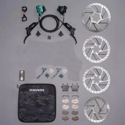 Kit De Frenos Sram MAVEN Disc Brake Ultimate Expert Kit Limited Edition (Teal Splatter) - Image 2