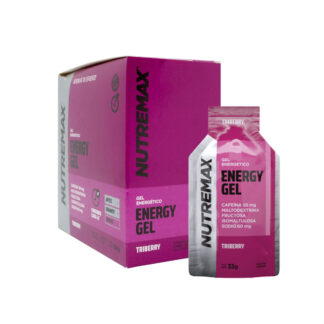 Nutremax Energy Gel Caja X12 (Triberry - 50mg Cafeína)
