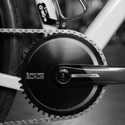 Monoplato Wolf Tooth Aero SRAM Direct Mount 8-Bolt Road/Gravel Cranks Drop-Stop B (46t) - Image 3