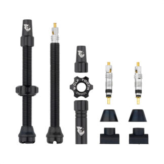Válvulas Presta Tubeless Wolf Tooth Valve Stems 60mm (Black)