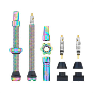 Válvulas Presta Tubeless Wolf Tooth Valve Stems 60mm (Oil Slick)