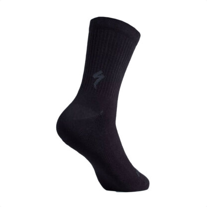 Medias Specialized Cotton Tall Socks (Black) - Image 2