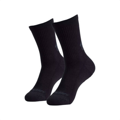 Medias Specialized Cotton Tall Socks (Black) - Image 3