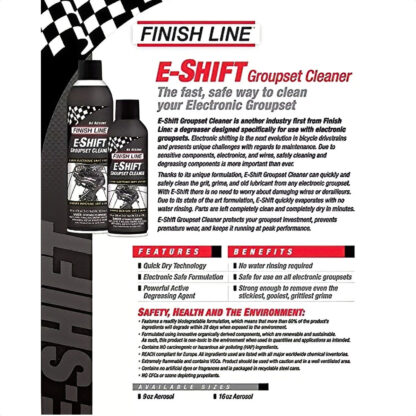 Limpiador Grupos Electrónicos Finish Line E-Shift Groupset Cleaner (265ml) - Image 3