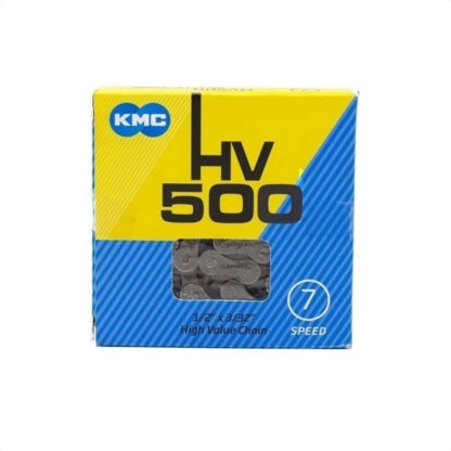 Cadena KMC HV500  1/2 X 3/32" 7v (Gray/Brown) - Image 3