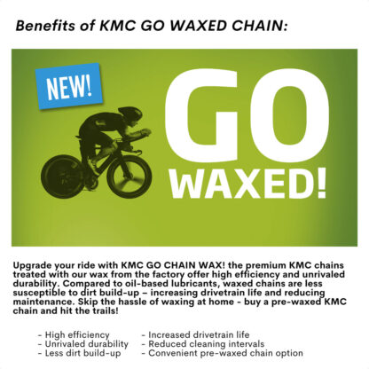 Lubricante De Cadena KMC Go Chain Wax (150ml) - Image 3
