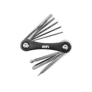 Multiherramienta Mti 8 Funciones Mini Cromada (Negra)