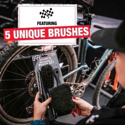Kit De Cepillos Finish Line Mechanic's Brush Set - Image 3