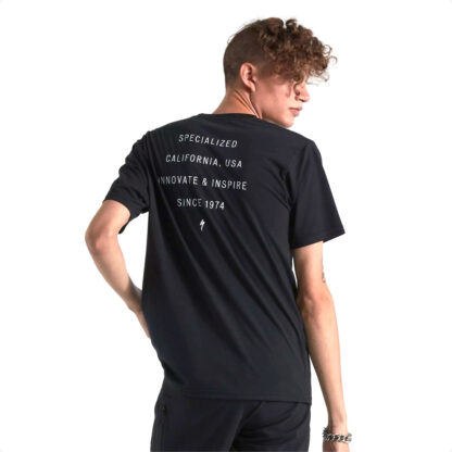 Remera Camiseta Specialized Men's Ritual Tee SS T-Shirt (Black) - Image 3