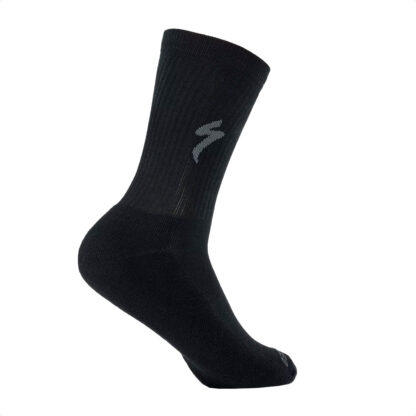 Medias Specialized Techno MTB Tall Socks (Black) - Image 2