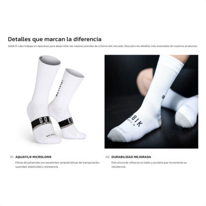 Medias Calcetines Gobik SUPERB Unisex Extra Long (Black Axis) - Image 3