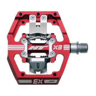 Pedales Automáticos Mtb HT DH RACE X3 (Red)