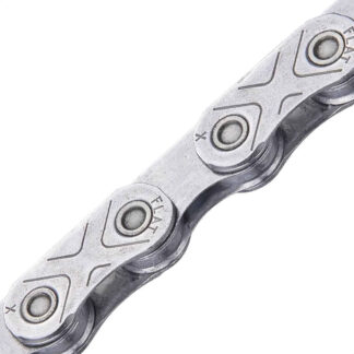 Cadena KMC X Flat Waxed 126L Sram Flattop 12/13v (Silver)