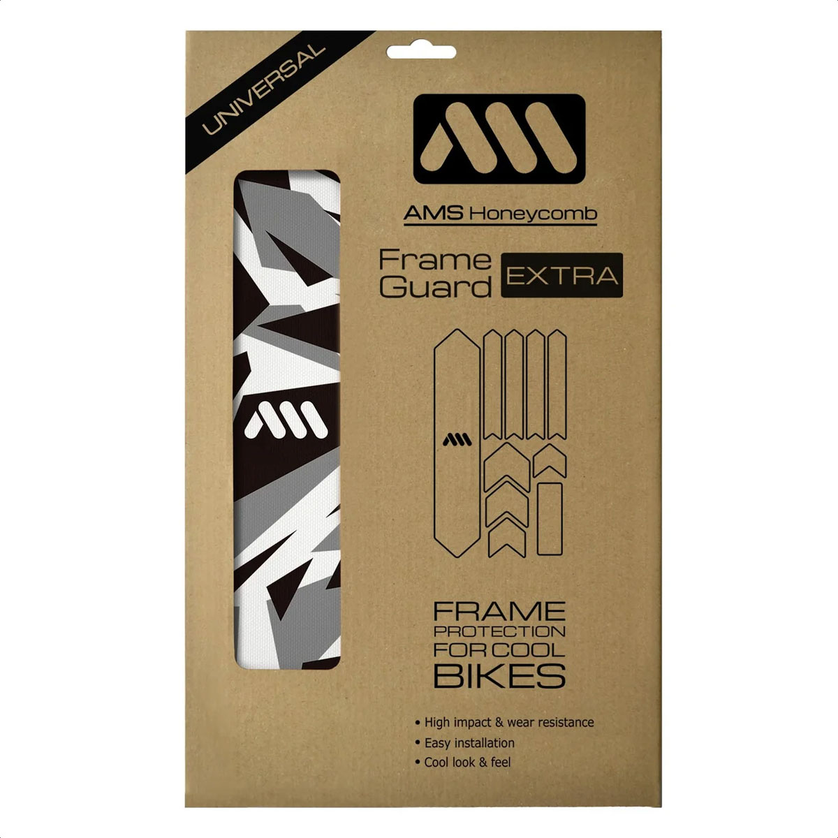 Protector Cuadro Bicicleta AMS Frame Guard Extra (Digital Camo)