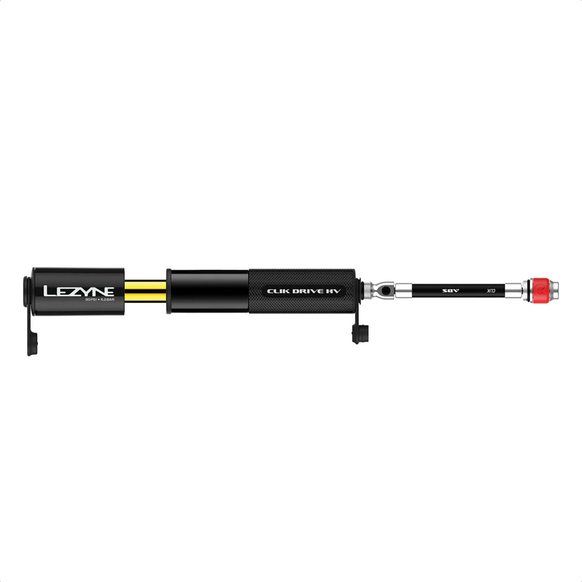 Inflador De Mano Lezyne CLIK™ Drive HV (90psi) - Imagen 2