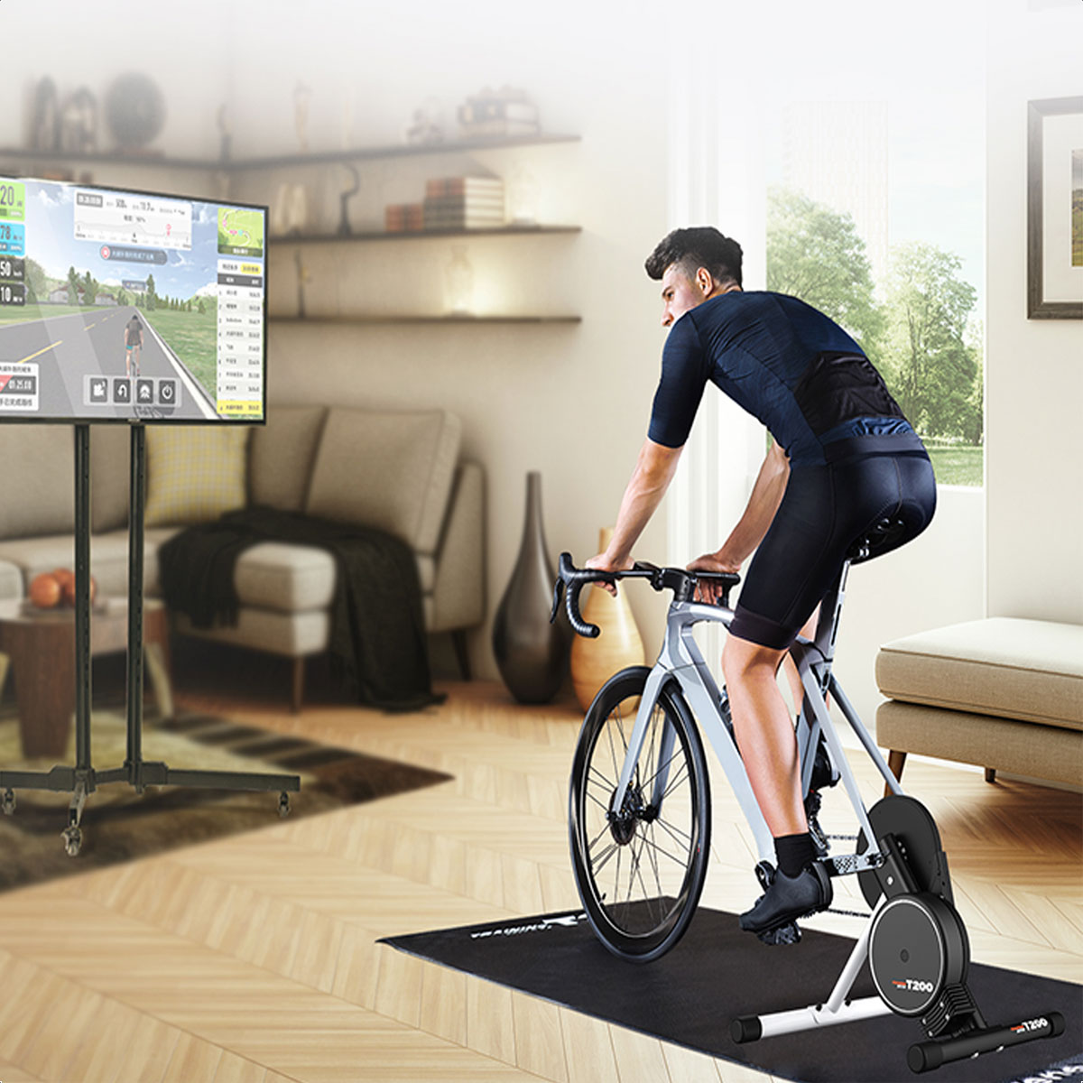 Rodillo Entrenador Magene T200 V2 Smart Trainer - Image 3