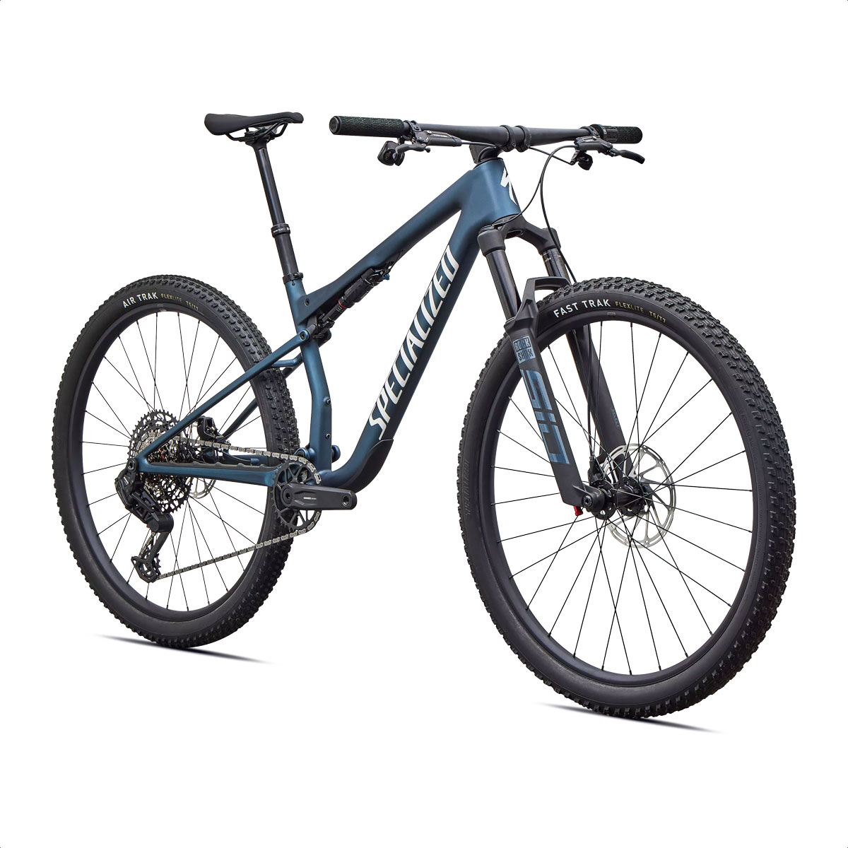 Specialized Epic 9 Comp (Satin Cast Blue Metallic/White) - Imagen 2