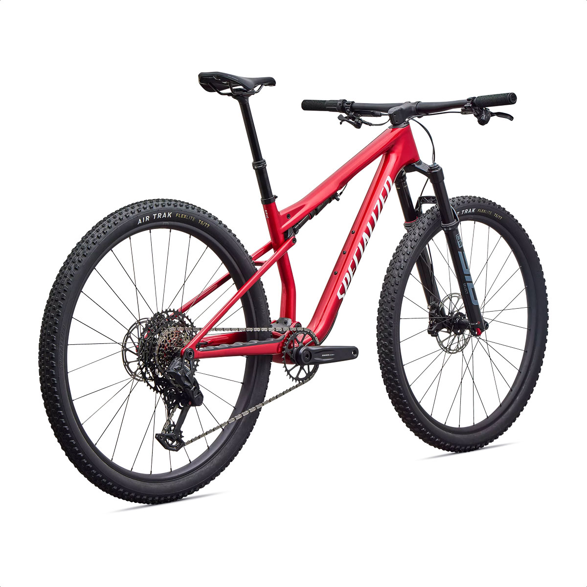Specialized Epic 9 Comp (Gloss Ruby Metallic/Metallic White Silver) - Imagen 3