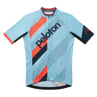 Jersey Manga Corta Magenta Peloton (Cyan)